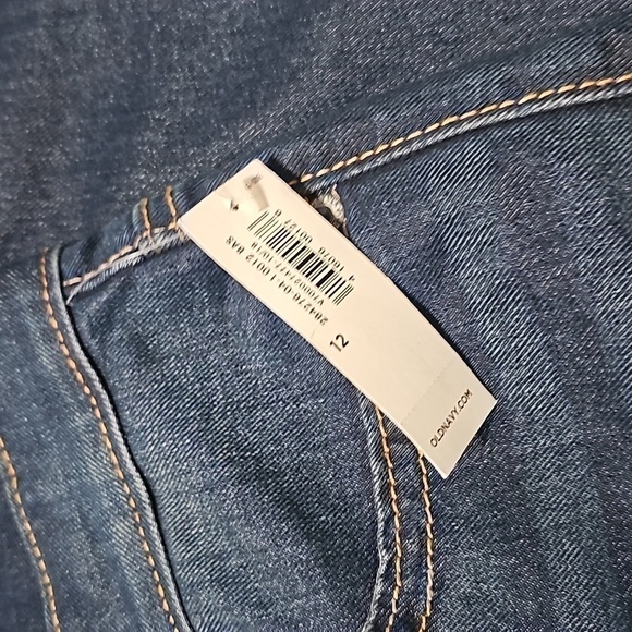 Old Navy Blue Skinny Jeans Size 12 NWT - Picture 4 of 6